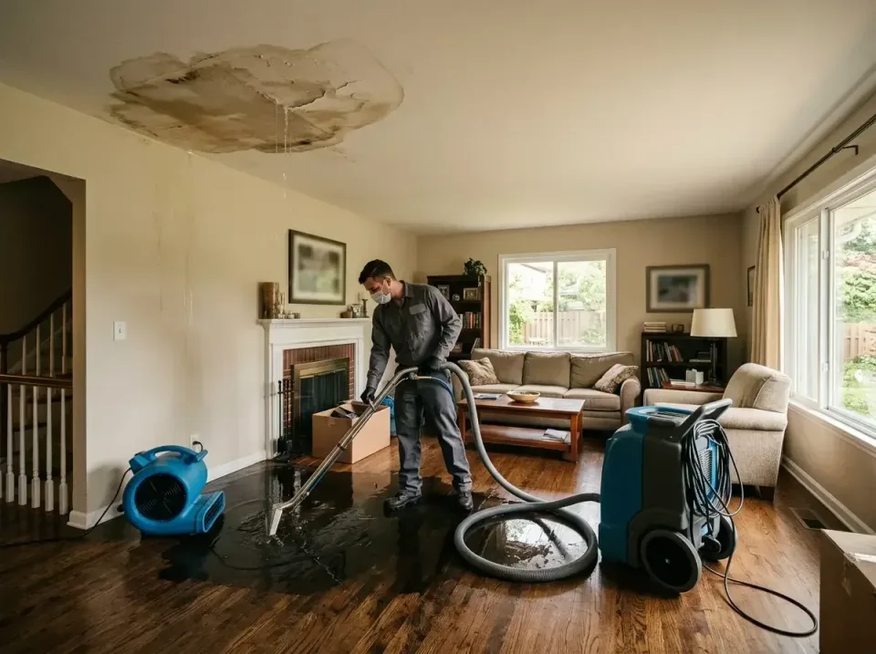 attic-pipe-burst-ceiling-drip-008 — frequently asked questions, Water Damage Restoration & Carpet Care in Port Charlotte, FL